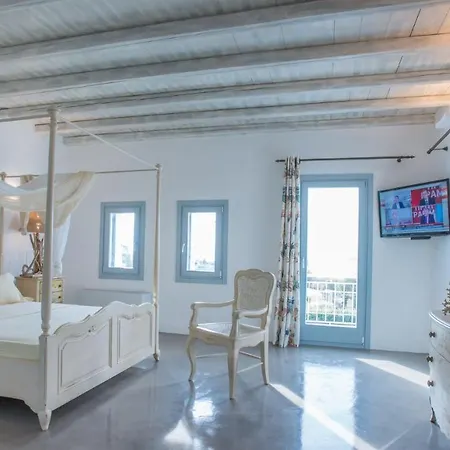 Luxury Paros De Luxe 4 Bedrooms Sea View & Sea Access Chrisi Akti (Paros)