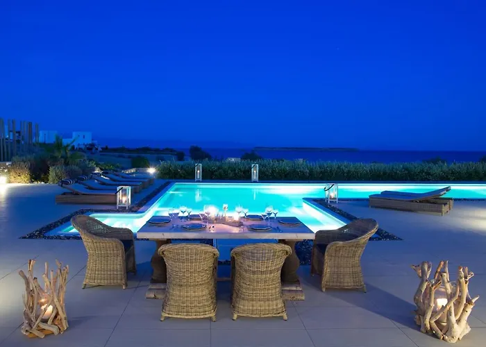 Luxury Paros De Luxe 4 Bedrooms Sea View & Sea Access *