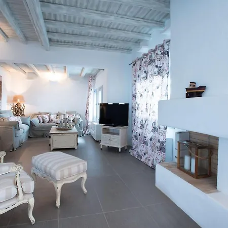 Luxury Paros De Luxe 4 Bedrooms Sea View & Sea Access Villa