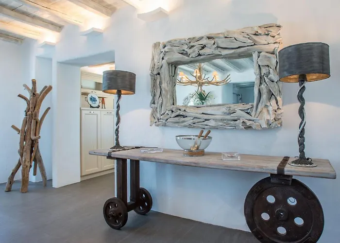 Luxury Paros De Luxe 4 Bedrooms Sea View & Sea Access Chrisi Akti (Paros)